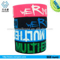 OEM design all kinds of silicone bracelet